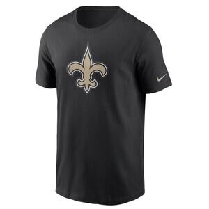 Nike Men’s Small New Orleans Saints Black SS Tee Shirt New With Tags